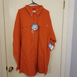 NWT Size 3x Tall Columbia SPF 50 shirt